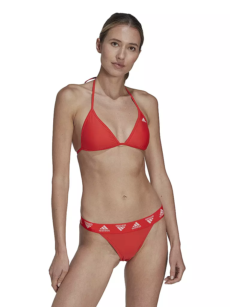 Adidas Damen Triangel Bikini Rot